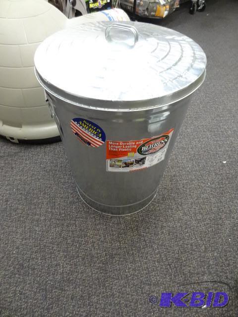 New Behrens 31 Gal Steel garbage ca...