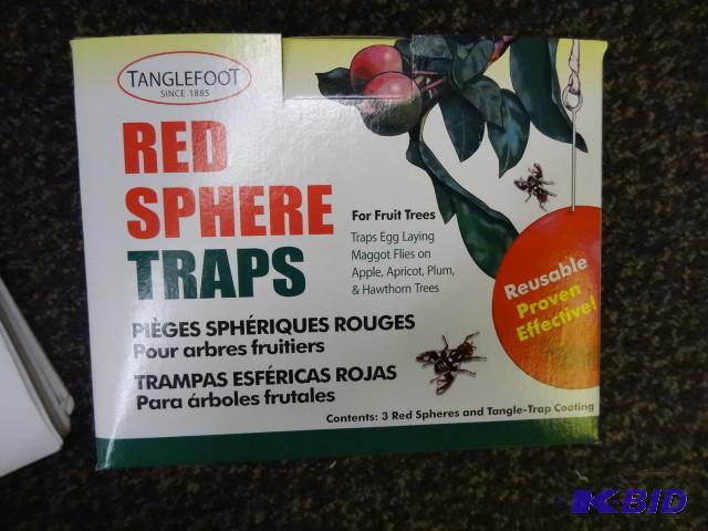 New Red Sphere Trap for fruit trees...