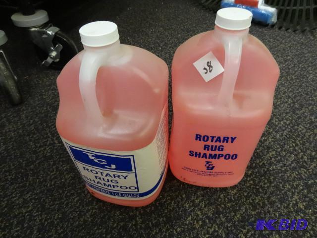 Qty 2 New Rotary Rug Shampoo 1 gal ...
