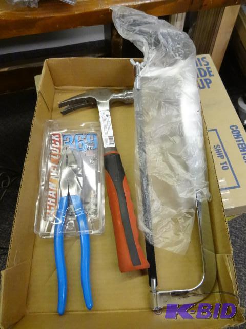 3 pc Tool Lot New incl hacksaw 16 o...