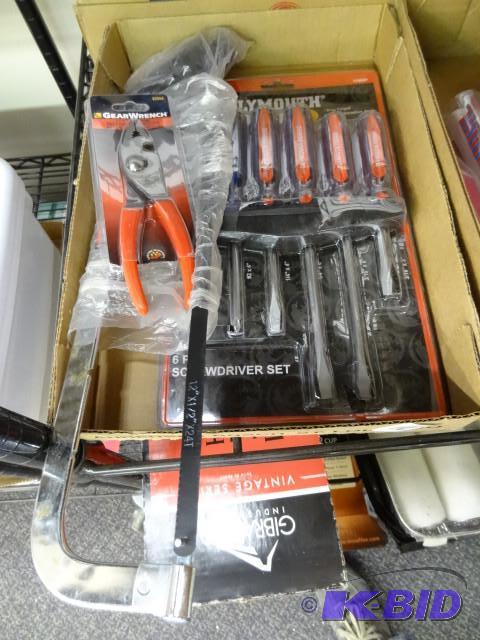 3 pc Tool Lot New incl Hacksaw 6-1...