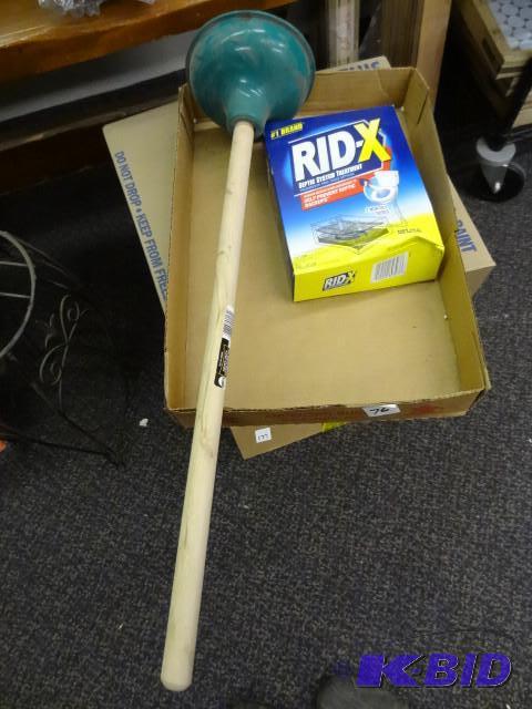 2 pc Lot New Rid-X septic system tr...