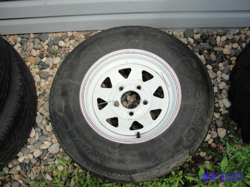 13&quot Trailer Rim - Tire no good...