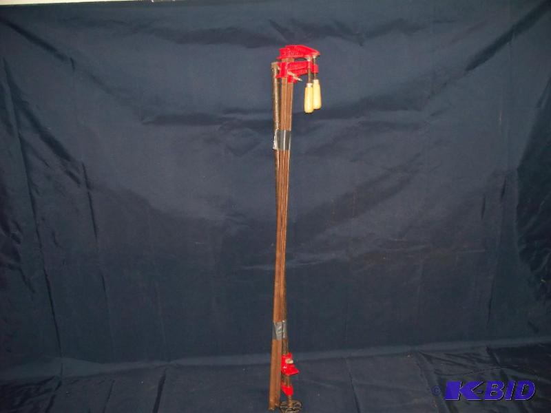 lot 37 image: SET OF CLAMPS...