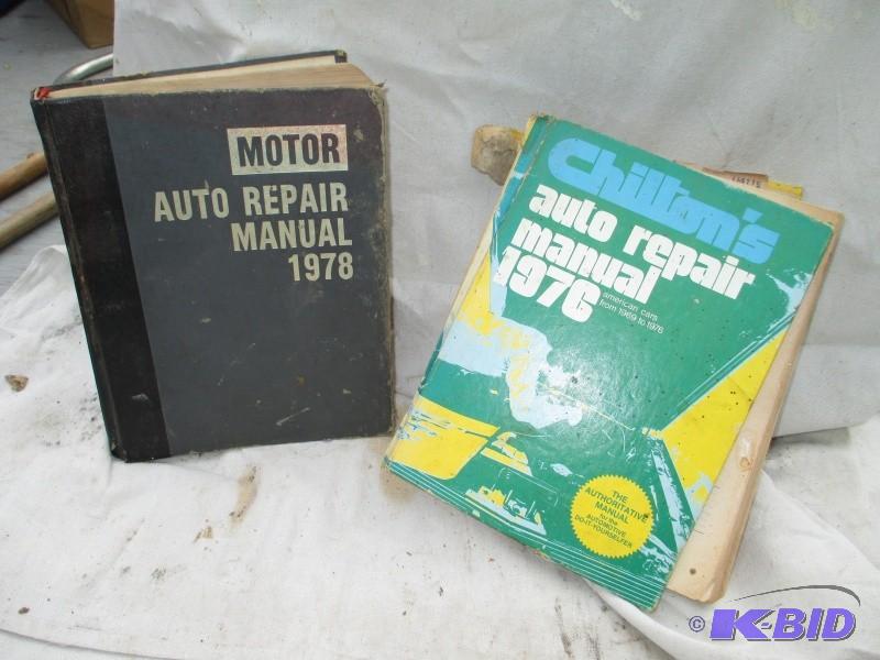 lot 105 image: 2 auto repair manuals...