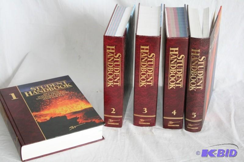 lot 139 image: 5 Southwestern Student handbooks, n...