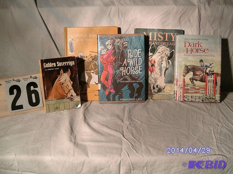 lot 26 image: Books about horses - The Wildest Ho...
