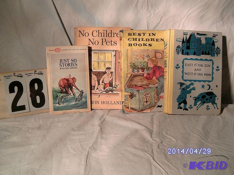 lot 28 image: Books, collections for children - E...