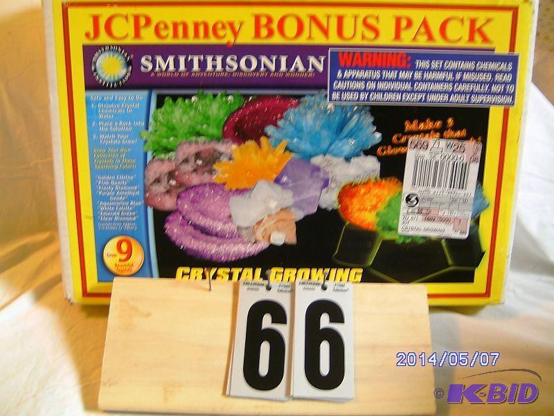 lot 66 image: Crystal Growing Kit - JC Penney and...