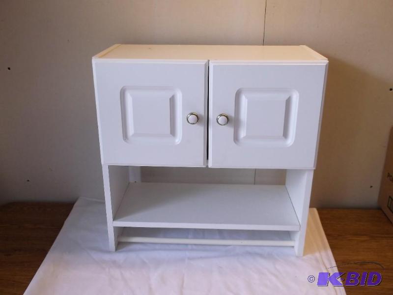 Bathroom over the toilet cupboard m...