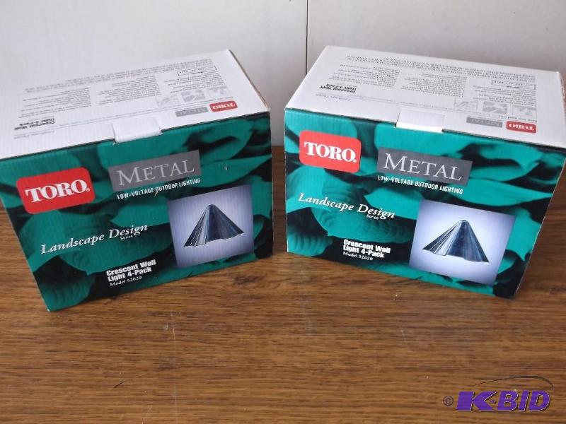 TORO landscape crescent wall lights...