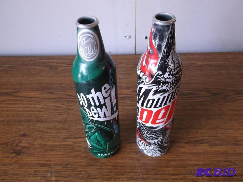 2 Limited addition Mountain Dew col...