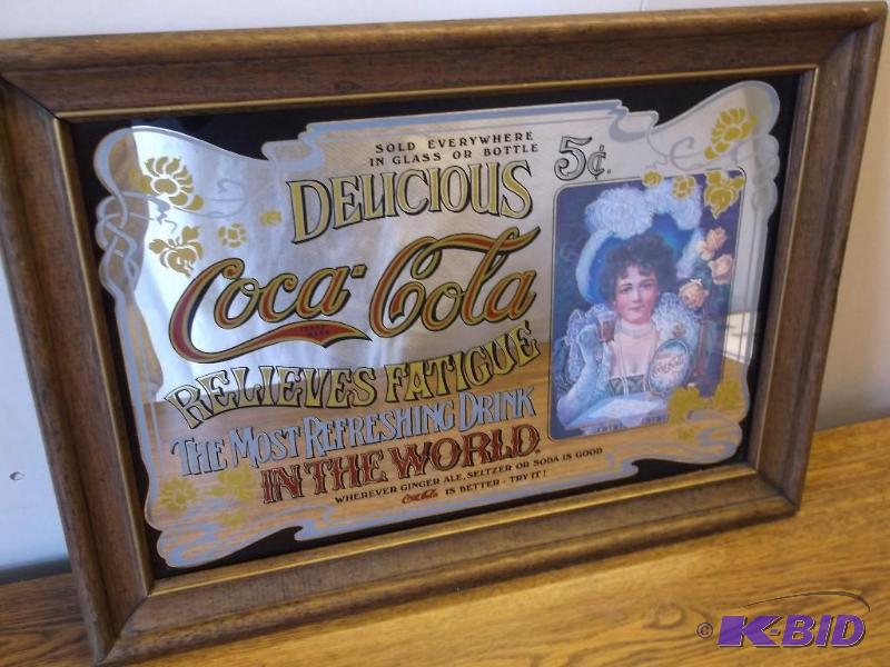 Beautiful&nbsp COCA COLA mirror re...