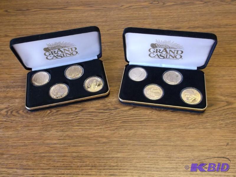 Collectable Wildlife Casino coins 2...