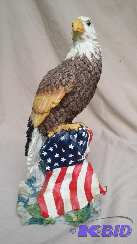 Composite Bald eagle with american ...