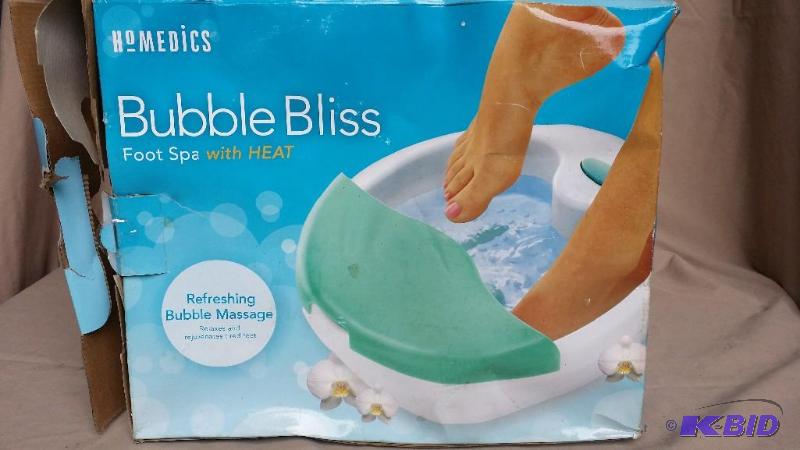 Homedics Bubble Bliss, Never used s...