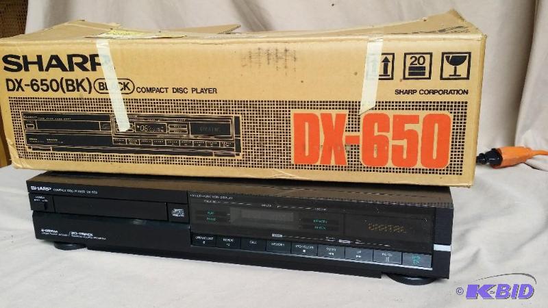 Sharp Compact Disc Player