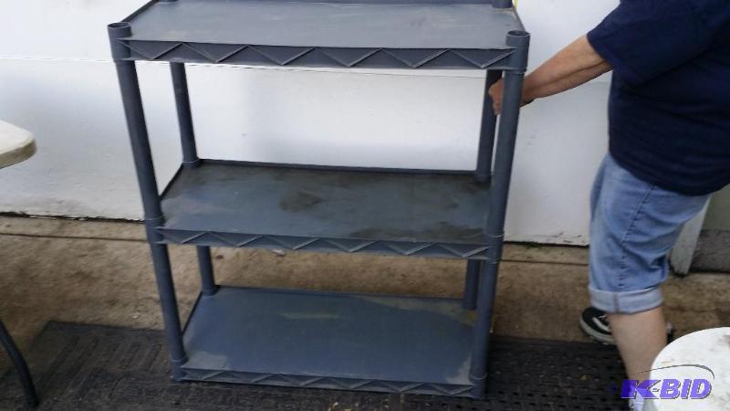 3 shelf plastic&nbsprack 39&quot ...
