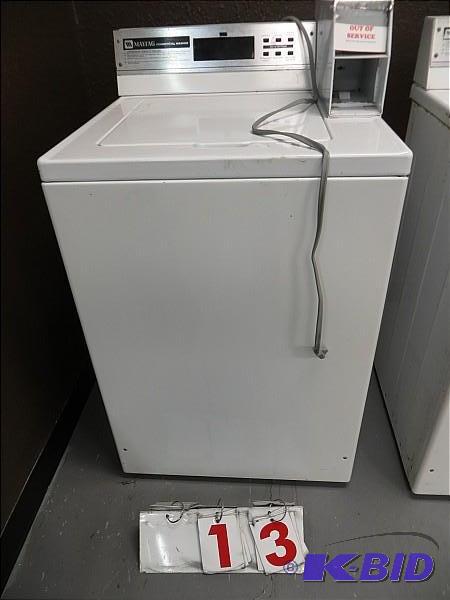 lot 13 image: Maytag Commercial Coin-operated Was...