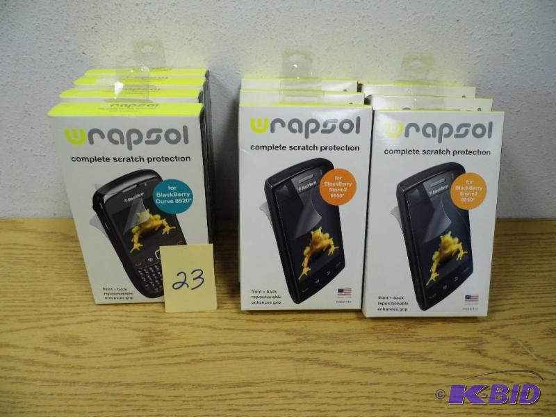lot 23 image: Wrapsol Screen Protectors