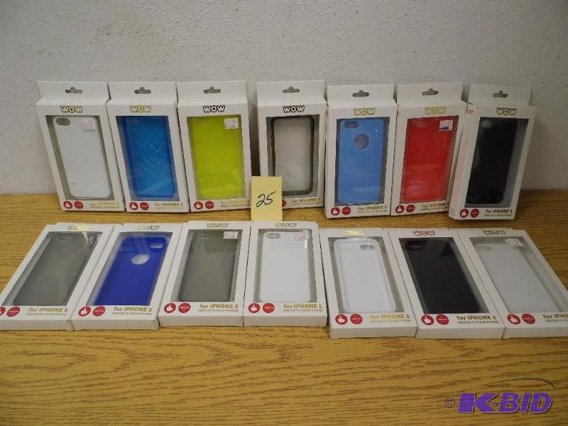 lot 25 image: 14 Assorted iPhone 5 Cases