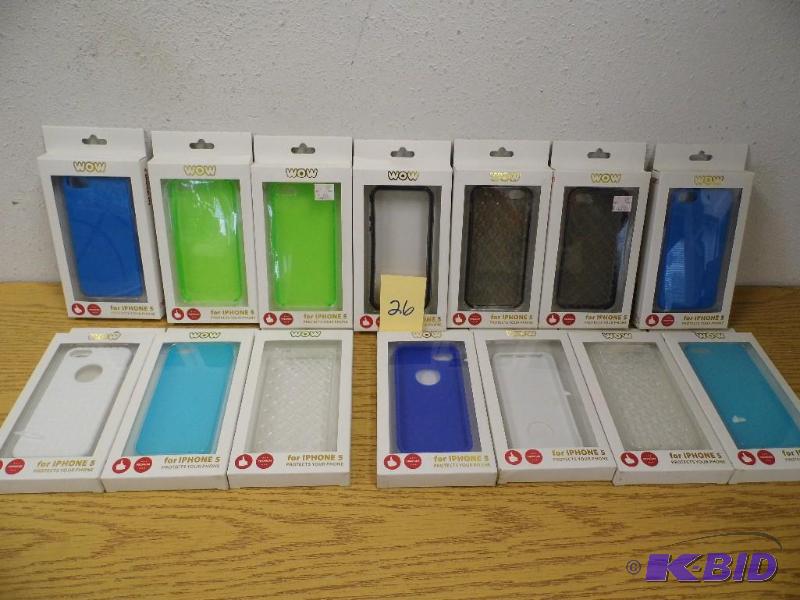 lot 26 image: 14 Assorted iPhone 5 Cases