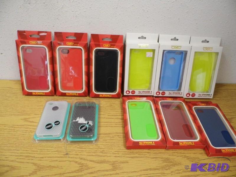 lot 27 image: 9 Assorted iPhone 5 Cases