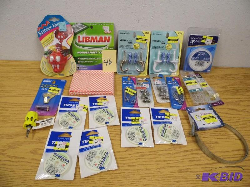 lot 46 image: Misc Hooks, Fishing Line