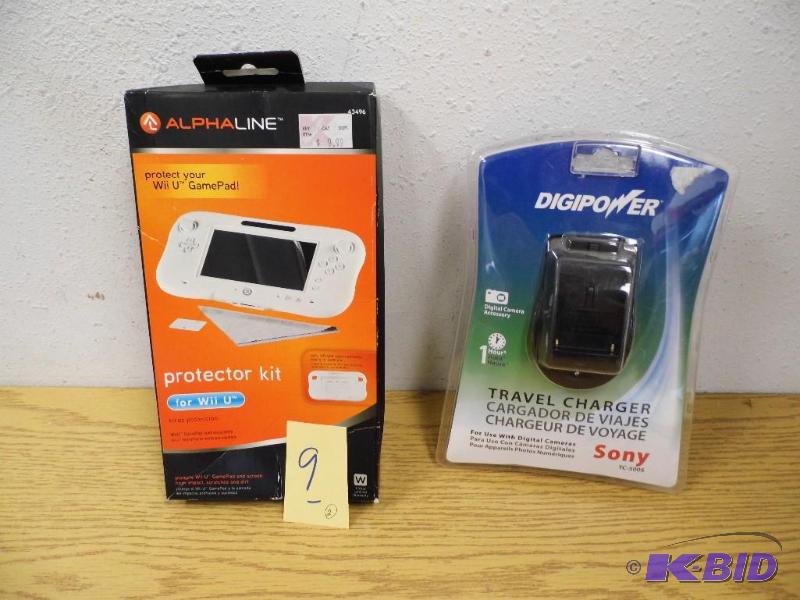 lot 9 image: Alphaline Protector Kit for Wii U