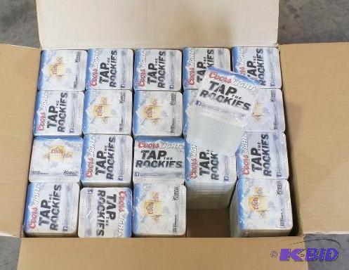 lot 28 image: Coors Light Coasters approx. 2000 p...