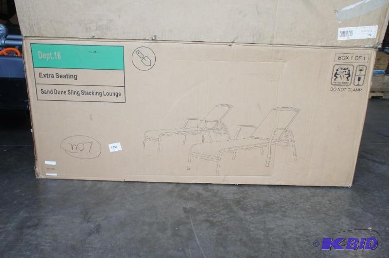 lot 4 image: Department 16 San-dune Sling Lounge...