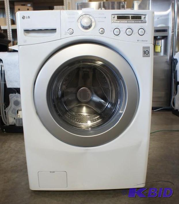 lot 5 image: New LG Washer Model # (WM2250CW) MS...