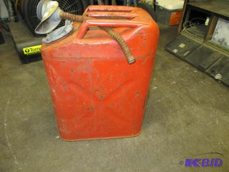 Metal Gas Can