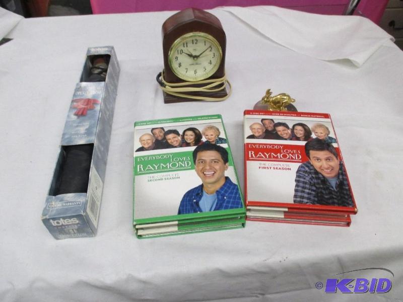 Clock, Books andmore