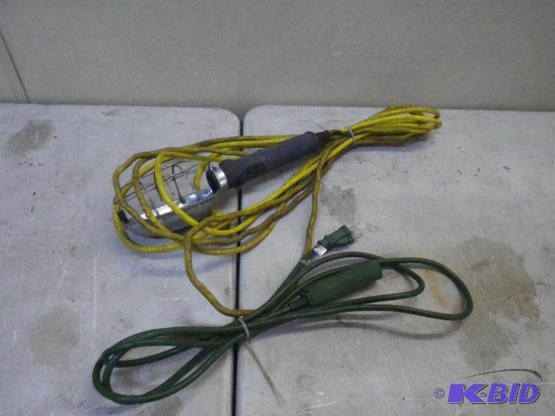 Trouble light and extension cord...