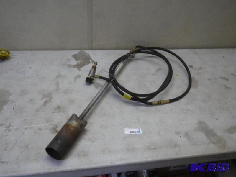 Propane torch...