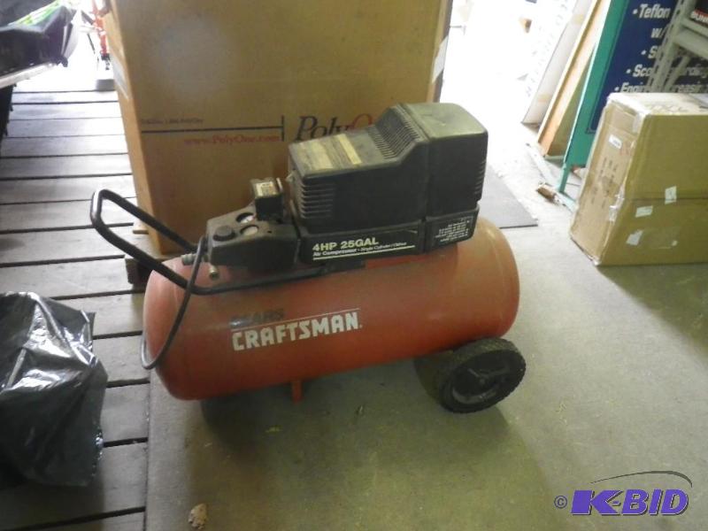 Craftsman air compressor, works...