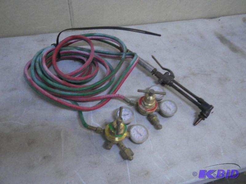 Torch hose and gauge set...