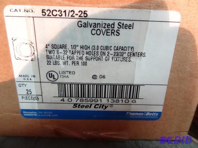 Box of steel city 52C31225 galvani...