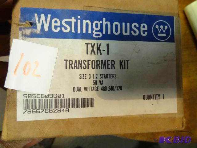 Qty 2 westing house TXK-1 transform...