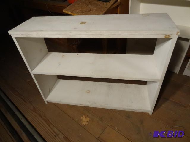 Wood shelf unit. 36 x 11 x 27...