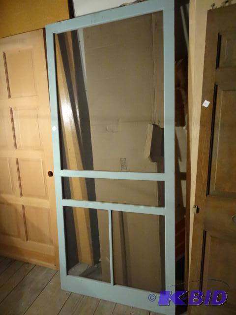 Wood screen door. 36 x 81...