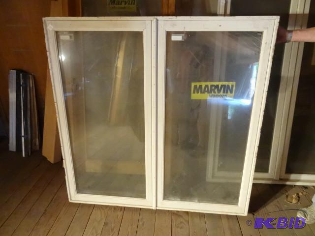 Marvin window 56 x 55. Stationary. ...