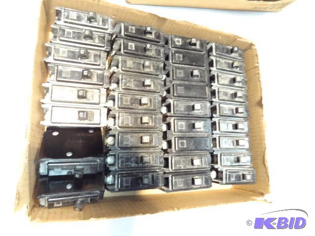 Box of misc circuit breakers...
