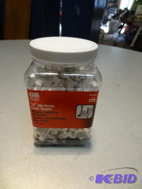 12 plastic jars of Gardner Bender P...
