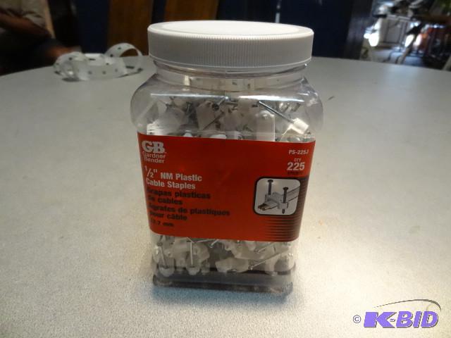 12 plastic jars of Gardner Bender P...