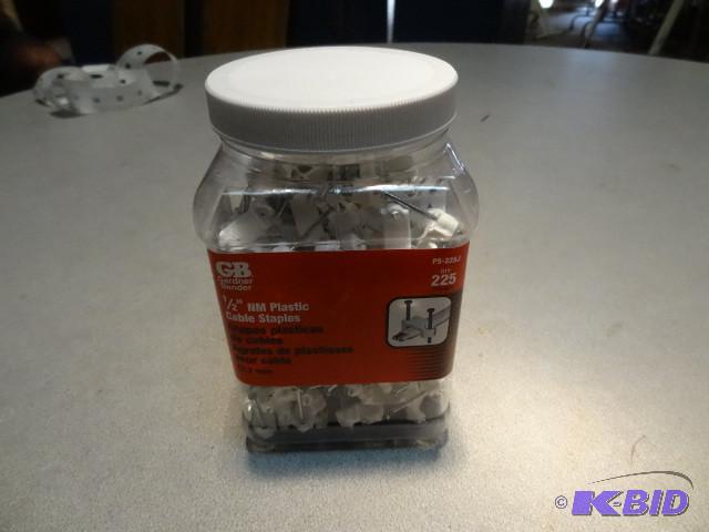 12 plastic jars of Gardner Bender P...