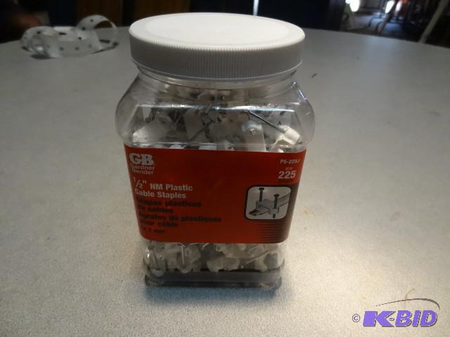 12 plastic jars of Gardner Bender P...
