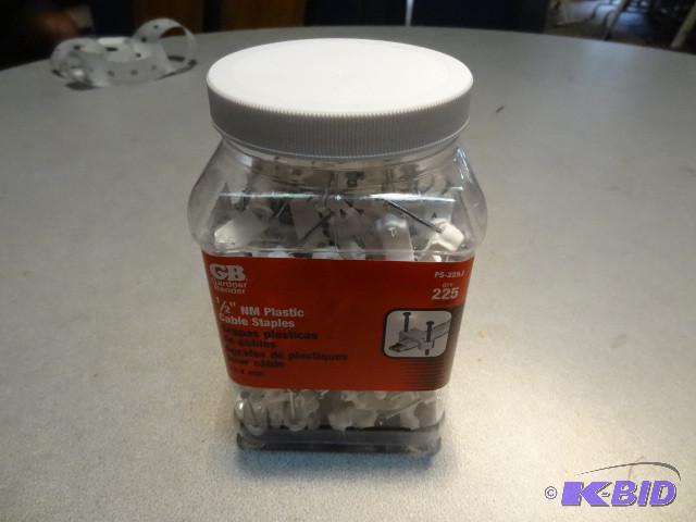 12 plastic jars of Gardner Bender P...