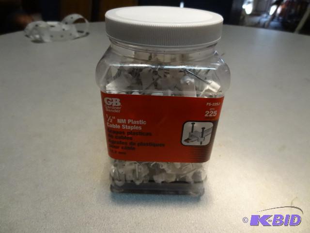 12 plastic jars of Gardner Bender P...